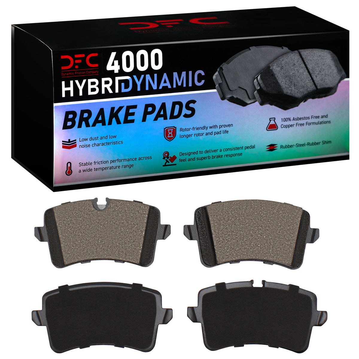 4000-1547-00 DFC 4000 HybriDynamic Brake Pads