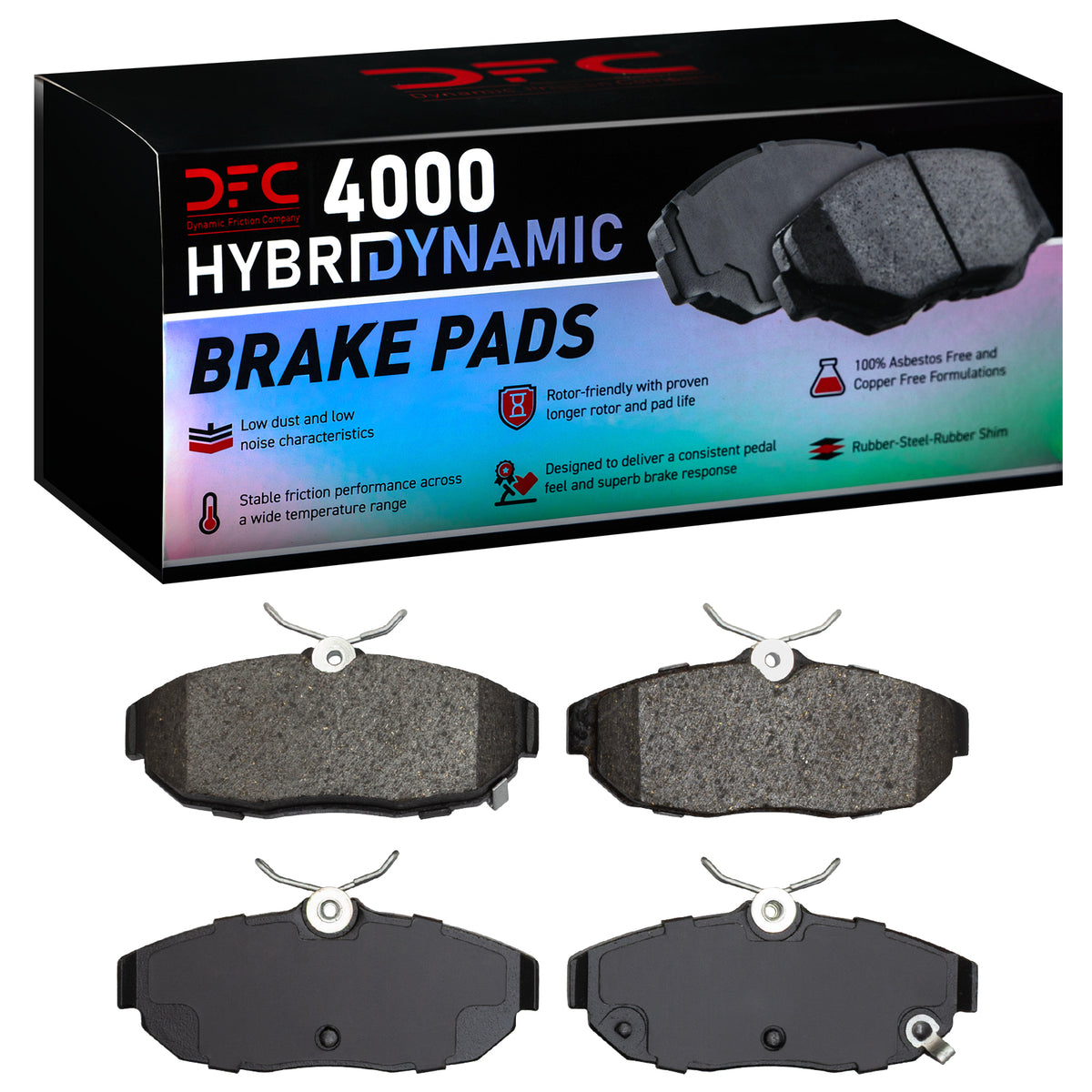 4000-1562-00 DFC 4000 HybriDynamic Brake Pads