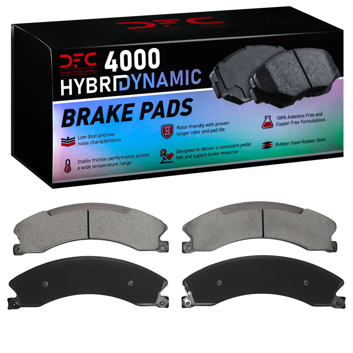 4000-1565-00 DFC 4000 HybriDynamic Brake Pads