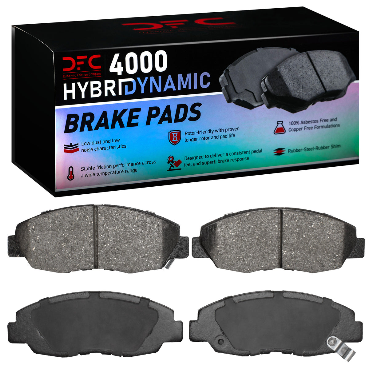 4000-1578-00 DFC 4000 HybriDynamic Brake Pads