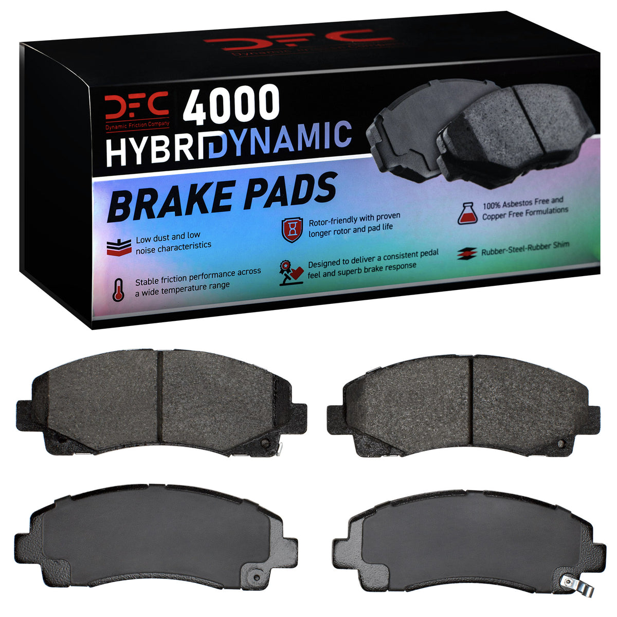 4000-1584-00 DFC 4000 HybriDynamic Brake Pads