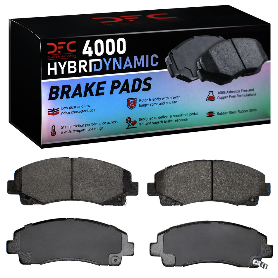 4000-1584-00 DFC 4000 HybriDynamic Brake Pads
