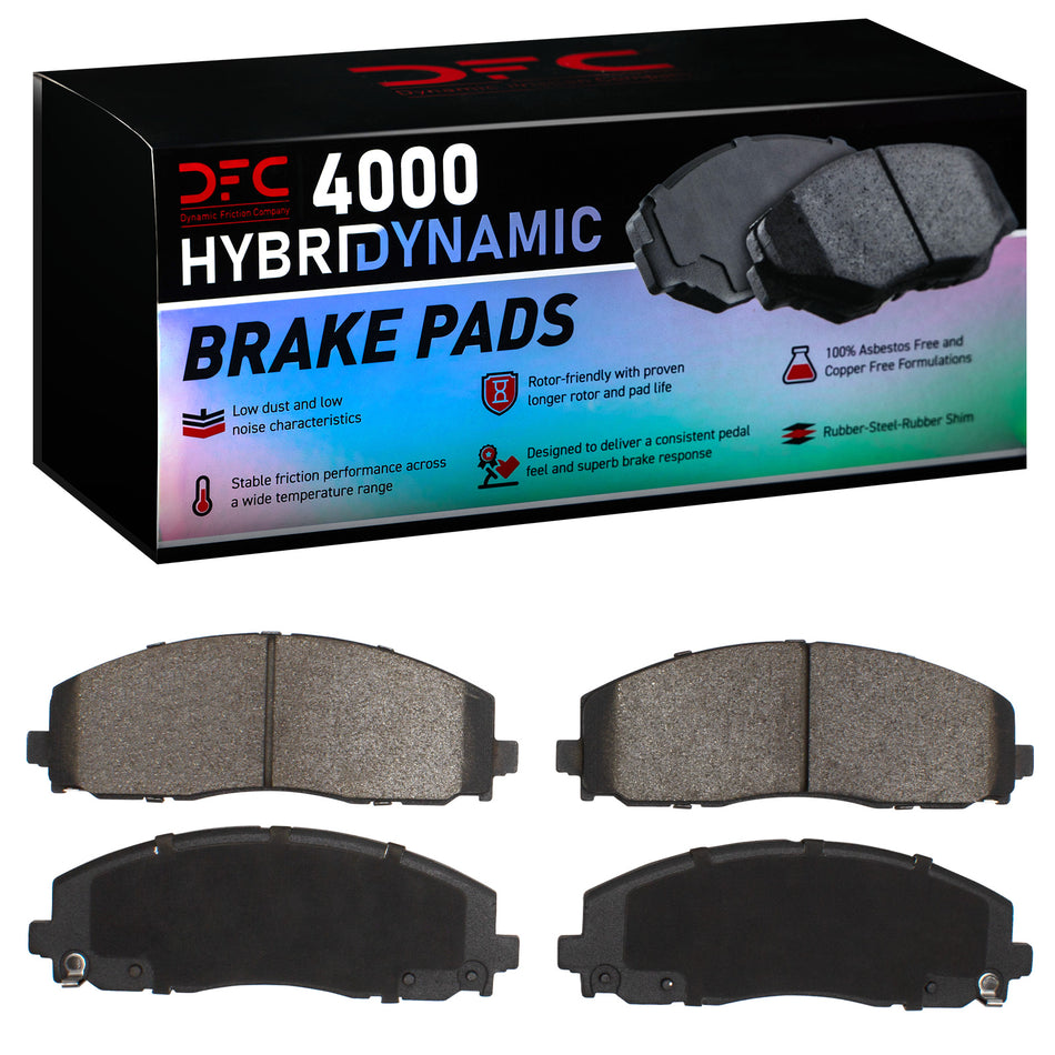 4000-1589-00 DFC 4000 HybriDynamic Brake Pads