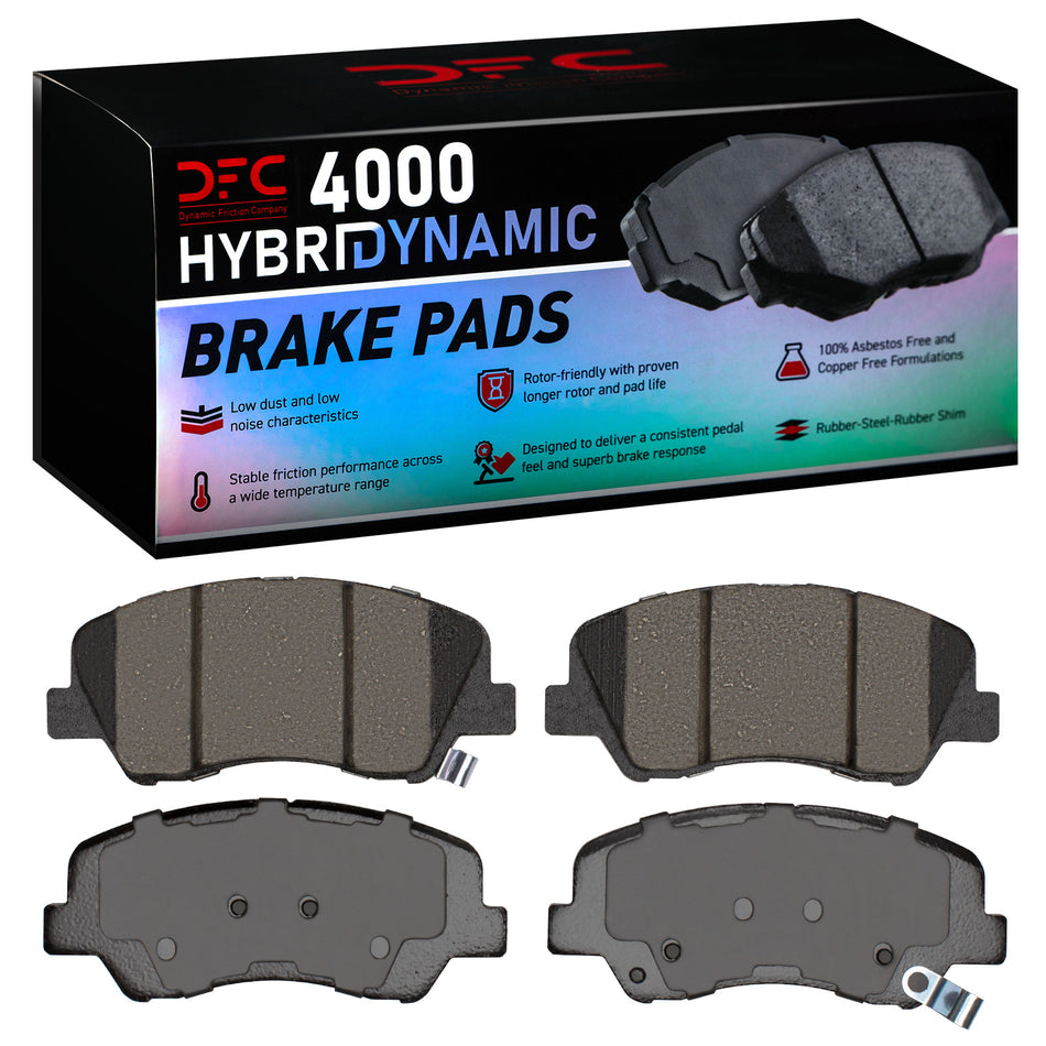 4000-1593-00 DFC 4000 HybriDynamic Brake Pads