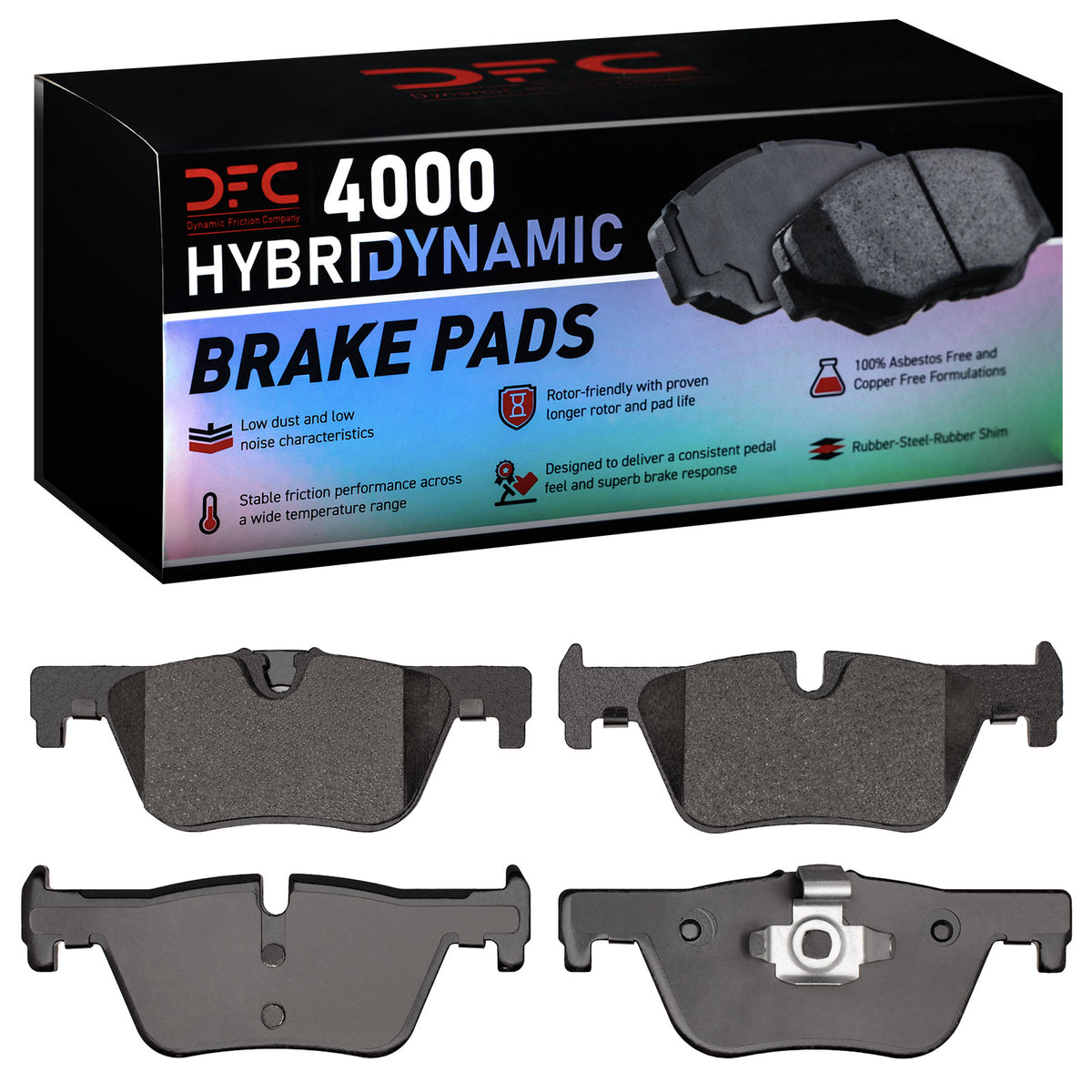 4000-1613-00 DFC 4000 HybriDynamic Brake Pads