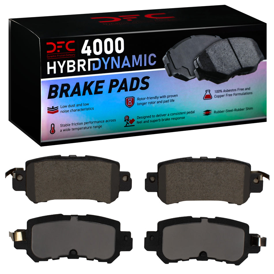 4000-1624-00 DFC 4000 HybriDynamic Brake Pads
