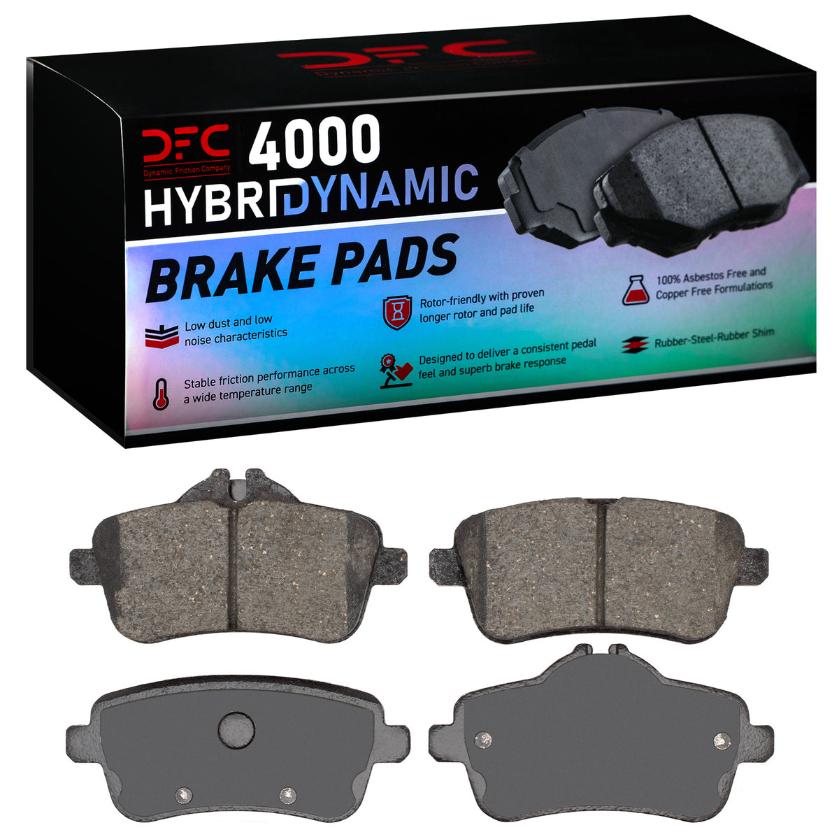 4000-1630-00 DFC 4000 HybriDynamic Brake Pads