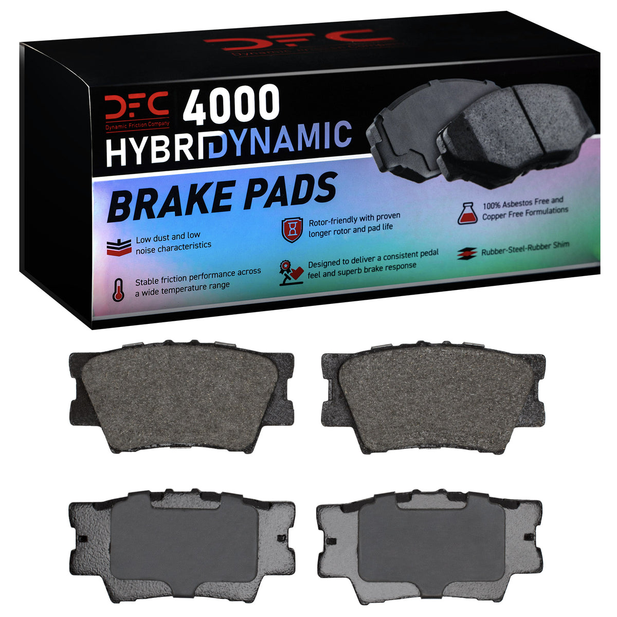 4000-1632-00 DFC 4000 HybriDynamic Brake Pads