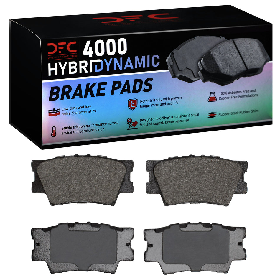 4000-1632-00 DFC 4000 HybriDynamic Brake Pads