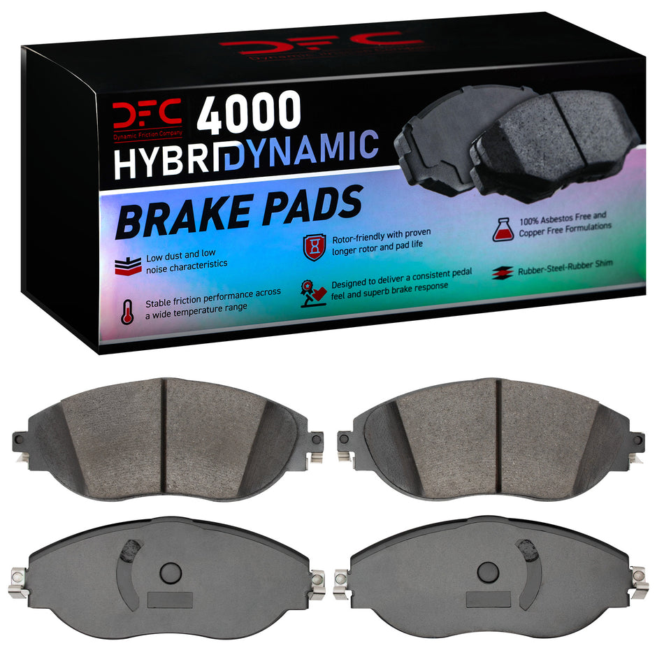 4000-1633-10 DFC 4000 HybriDynamic Brake Pads