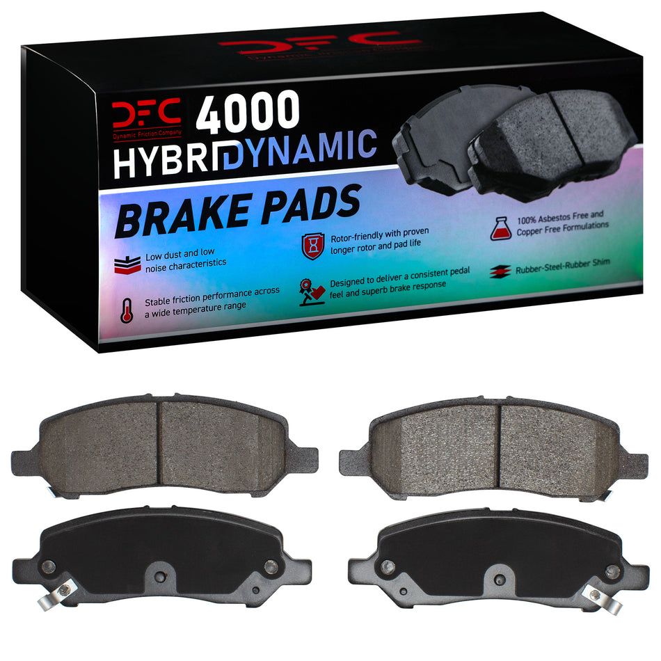 4000-1647-00 DFC 4000 HybriDynamic Brake Pads