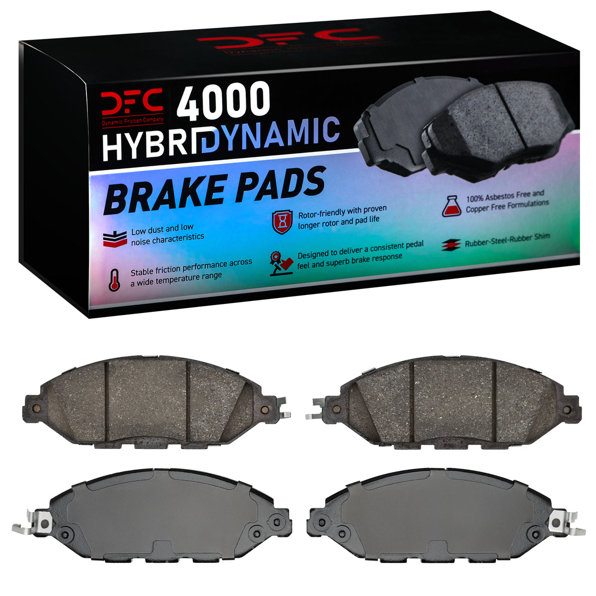 4000-1649-00 DFC 4000 HybriDynamic Brake Pads