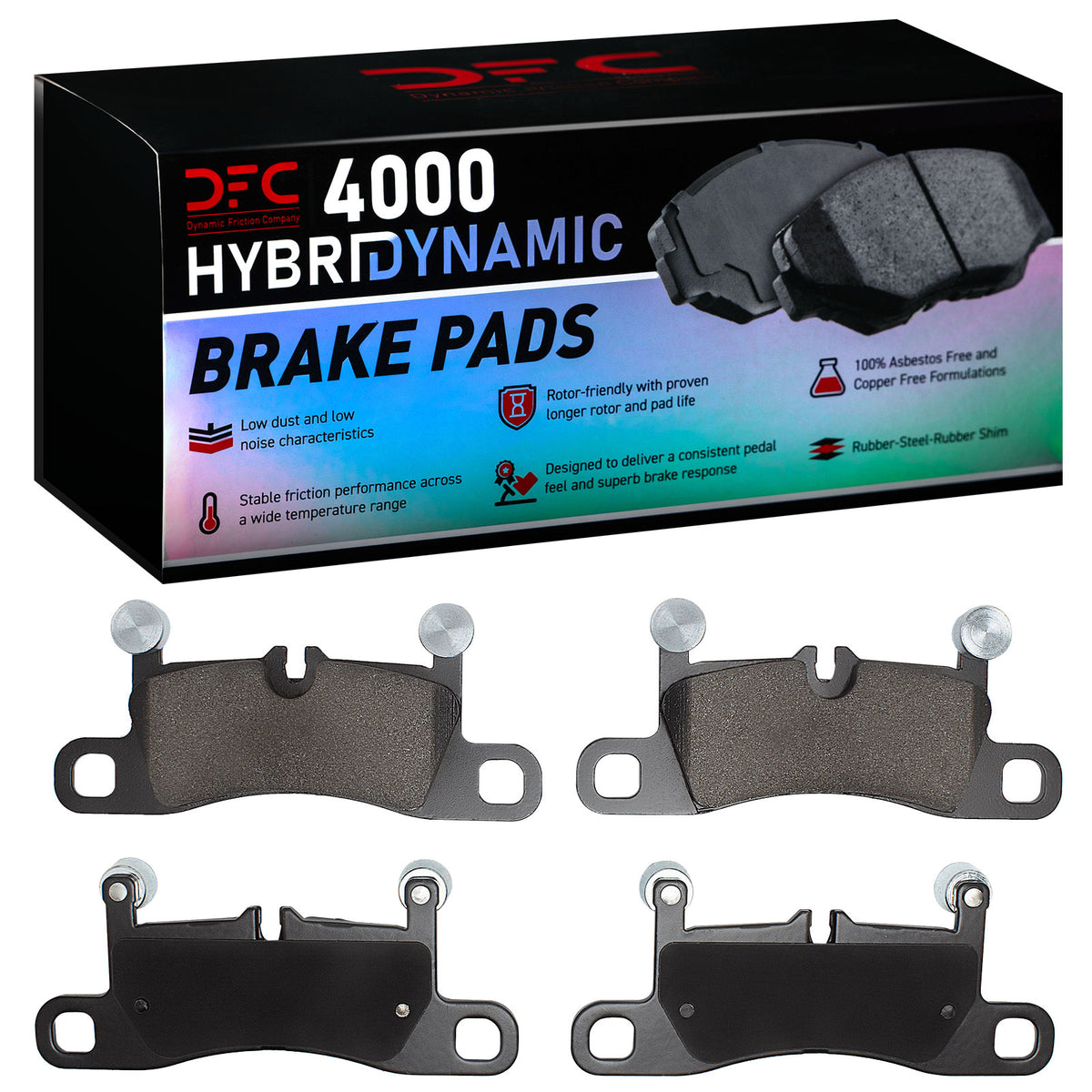 4000-1655-00 DFC 4000 HybriDynamic Brake Pads