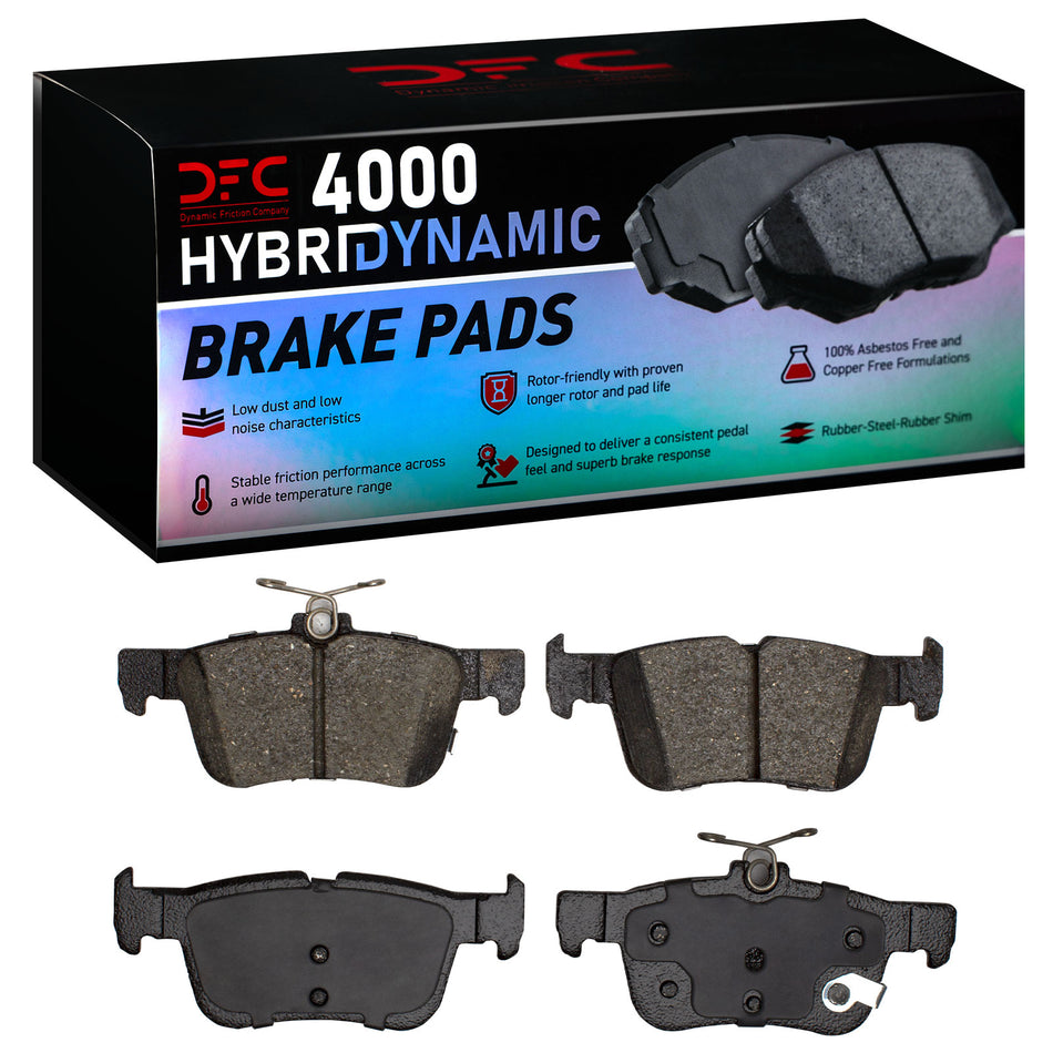 4000-1665-00 DFC 4000 HybriDynamic Brake Pads