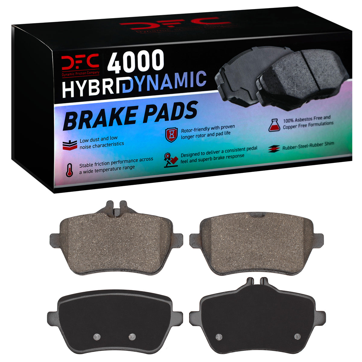 4000-1689-00 DFC 4000 HybriDynamic Brake Pads