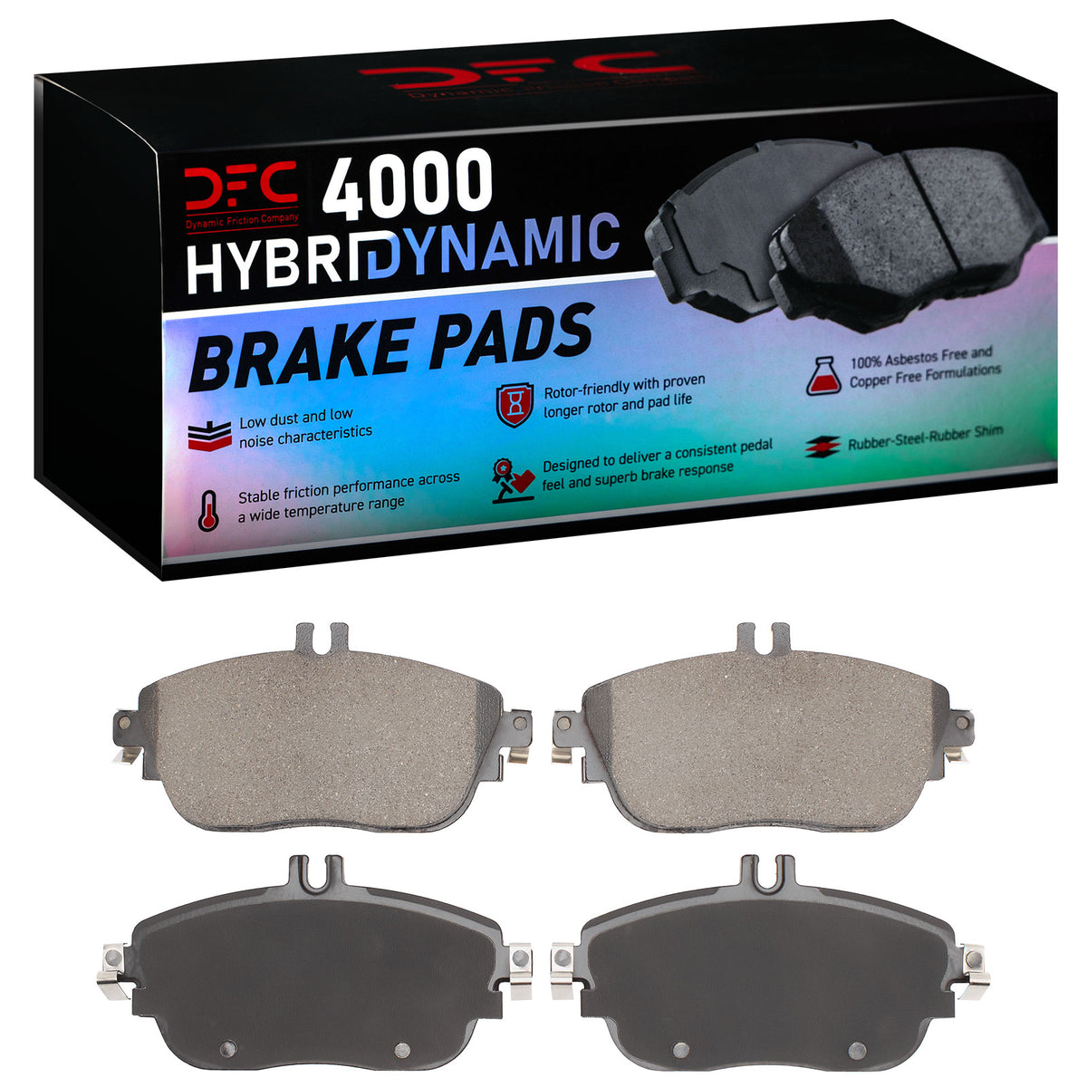 4000-1694-00 DFC 4000 HybriDynamic Brake Pads