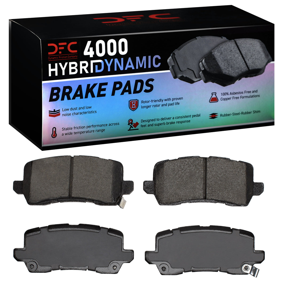 4000-1698-00 DFC 4000 HybriDynamic Brake Pads