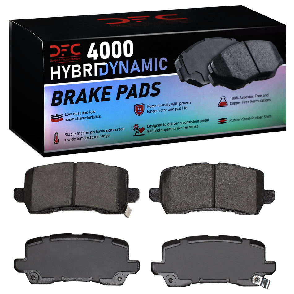 4000-1698-00 DFC 4000 HybriDynamic Brake Pads
