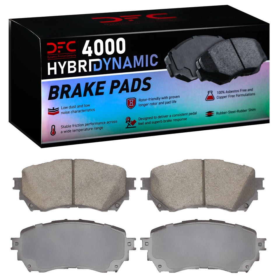 4000-1711-00 DFC 4000 HybriDynamic Brake Pads