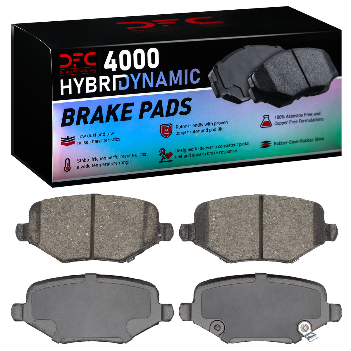 4000-1719-00 DFC 4000 HybriDynamic Brake Pads