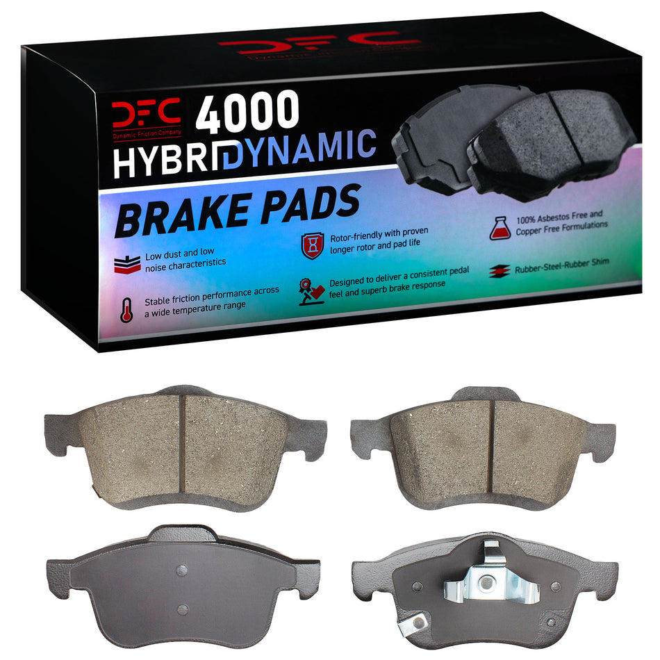 4000-1721-00 DFC 4000 HybriDynamic Brake Pads