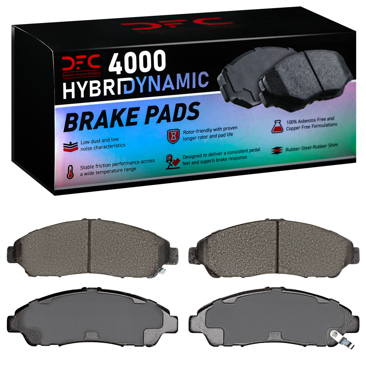 4000-1723-00 DFC 4000 HybriDynamic Brake Pads