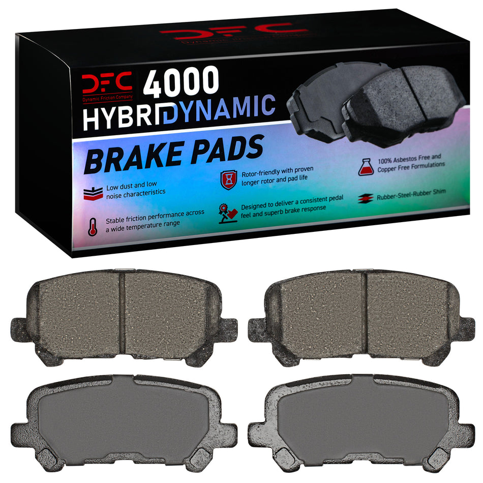 4000-1724-00 DFC 4000 HybriDynamic Brake Pads