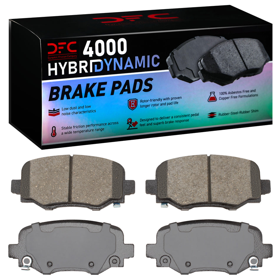 4000-1734-00 DFC 4000 HybriDynamic Brake Pads