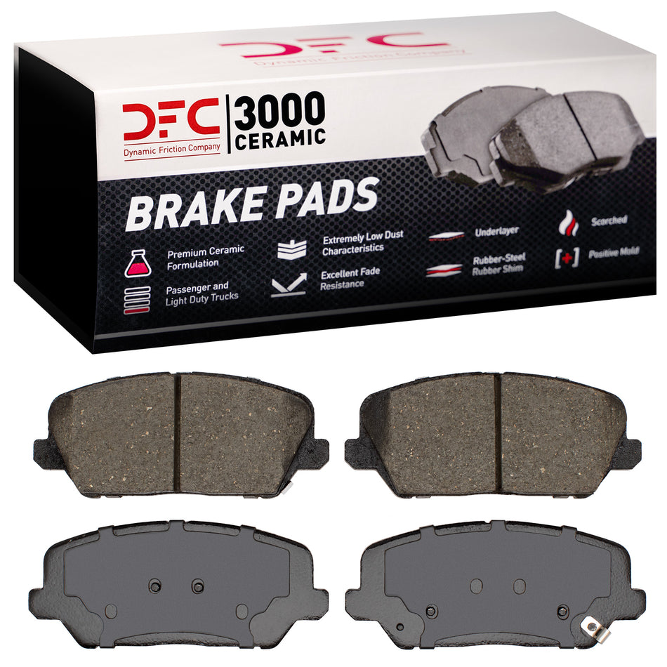4000-1735-00 DFC 4000 HybriDynamic Brake Pads