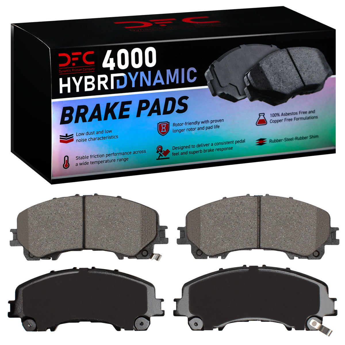 4000-1736-00 DFC 4000 HybriDynamic Brake Pads