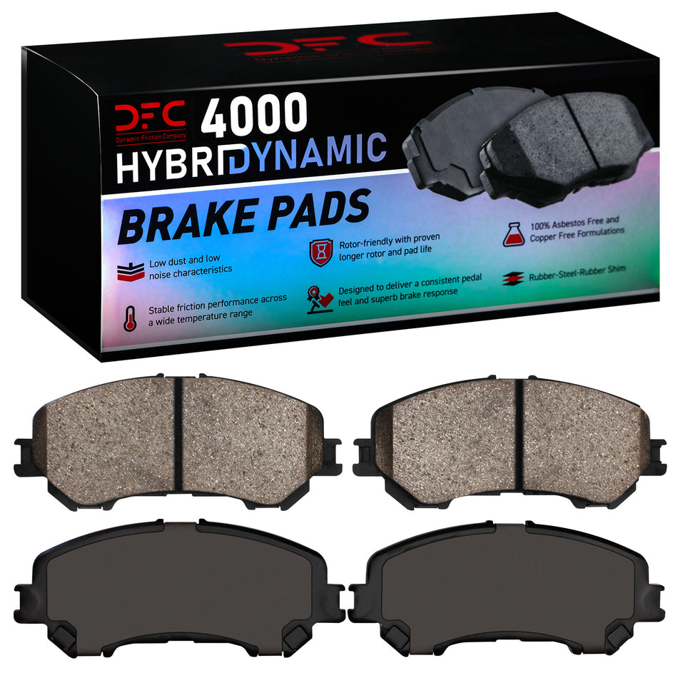 4000-1737-00 DFC 4000 HybriDynamic Brake Pads