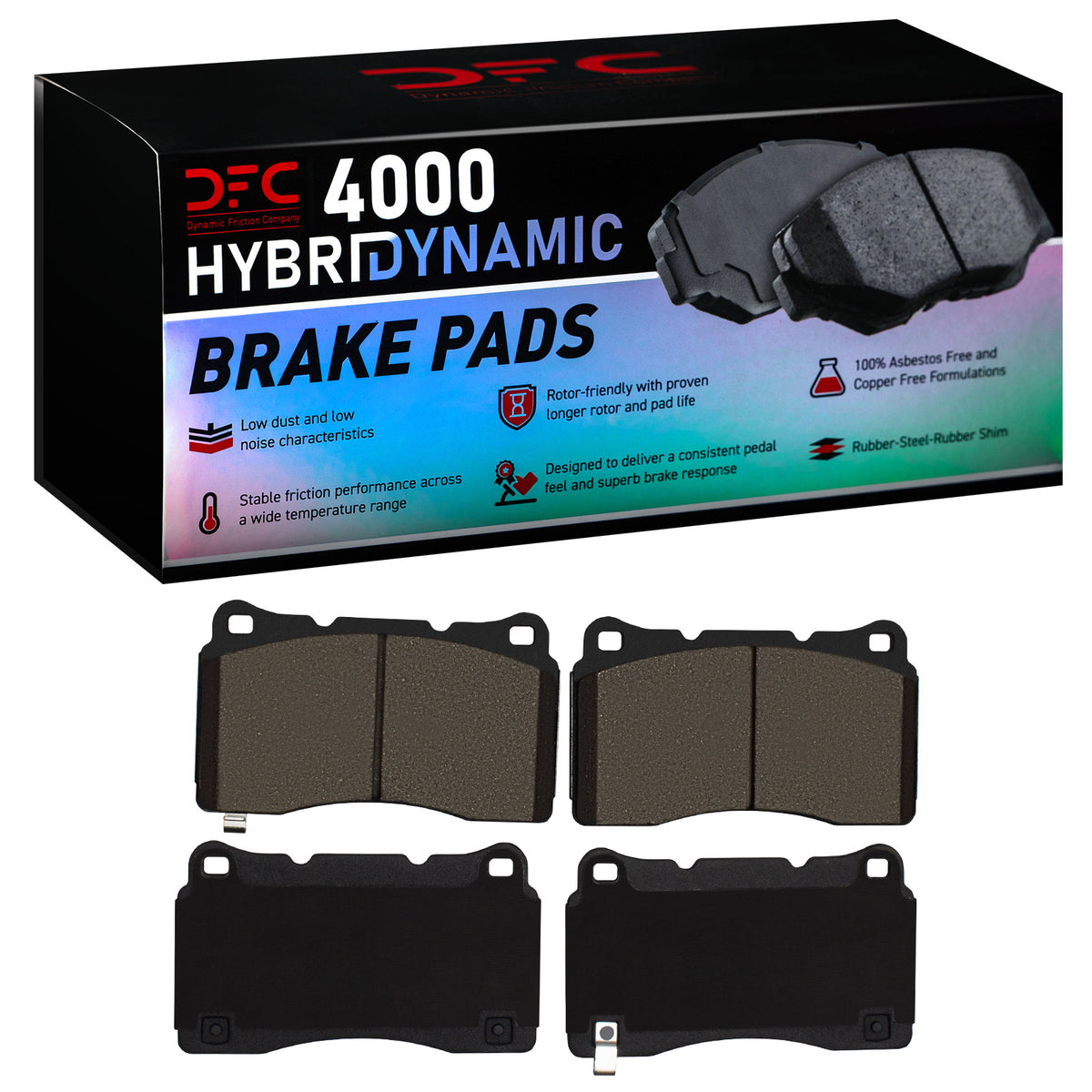 4000-1743-00 DFC 4000 HybriDynamic Brake Pads