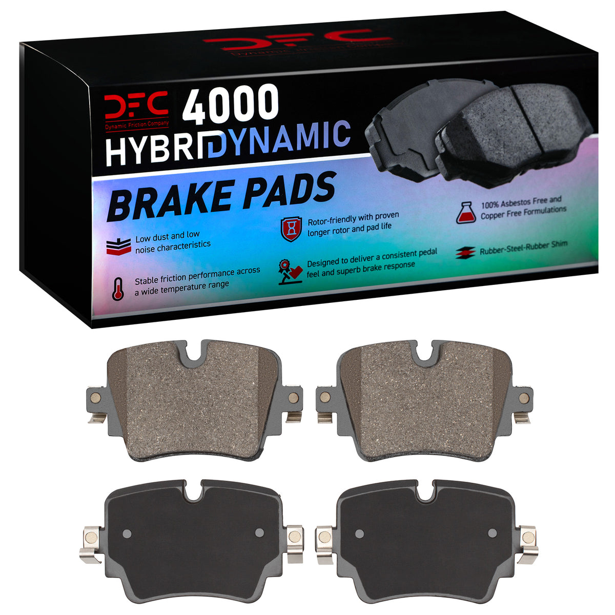 4000-1752-00 DFC 4000 HybriDynamic Brake Pads