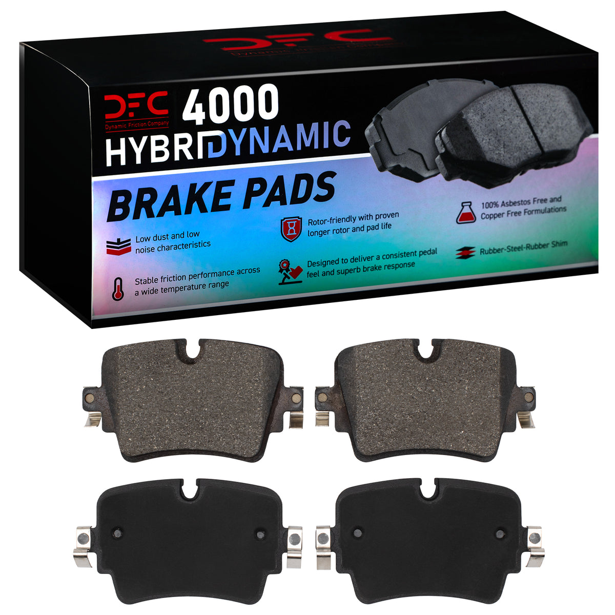 4000-1753-00 DFC 4000 HybriDynamic Brake Pads