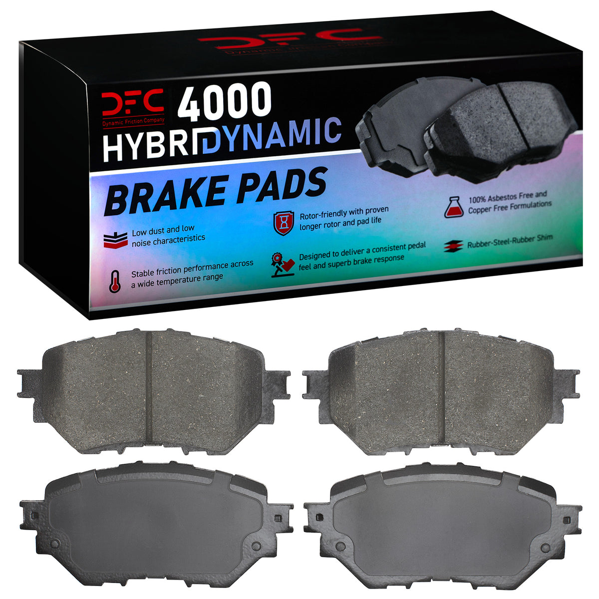 4000-1759-00 DFC 4000 HybriDynamic Brake Pads