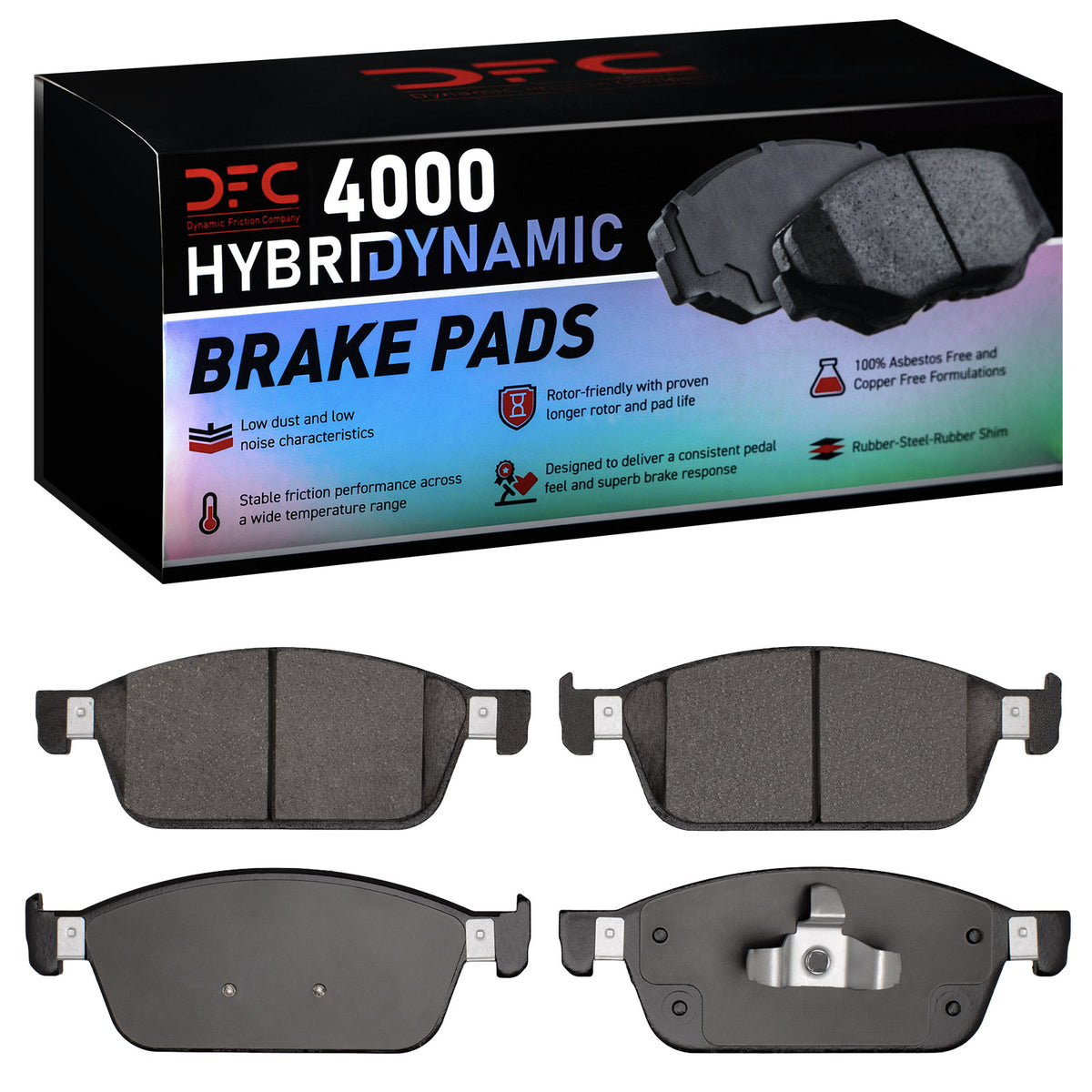 4000-1771-00 DFC 4000 HybriDynamic Brake Pads