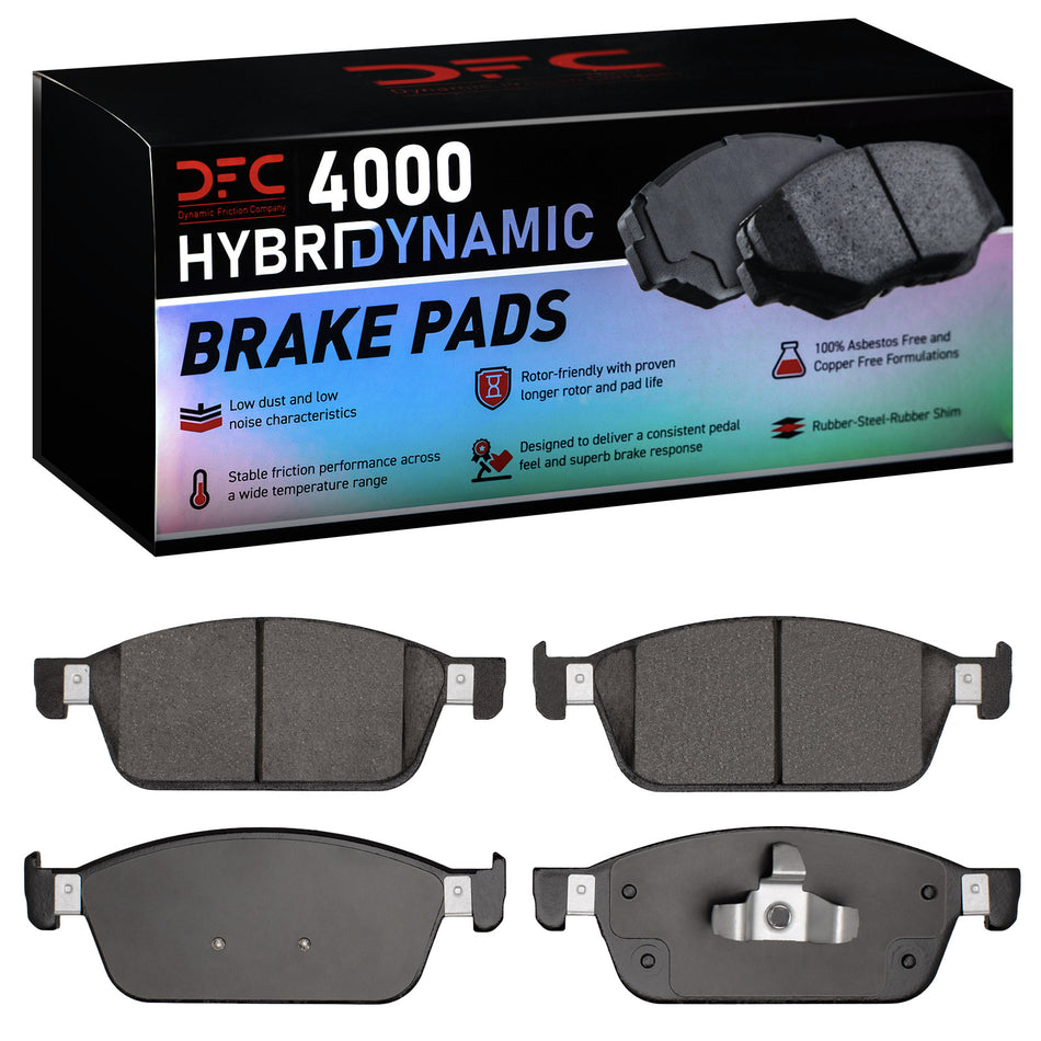 4000-1771-00 DFC 4000 HybriDynamic Brake Pads