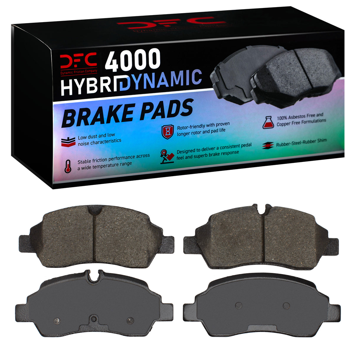 4000-1775-00 DFC 4000 HybriDynamic Brake Pads