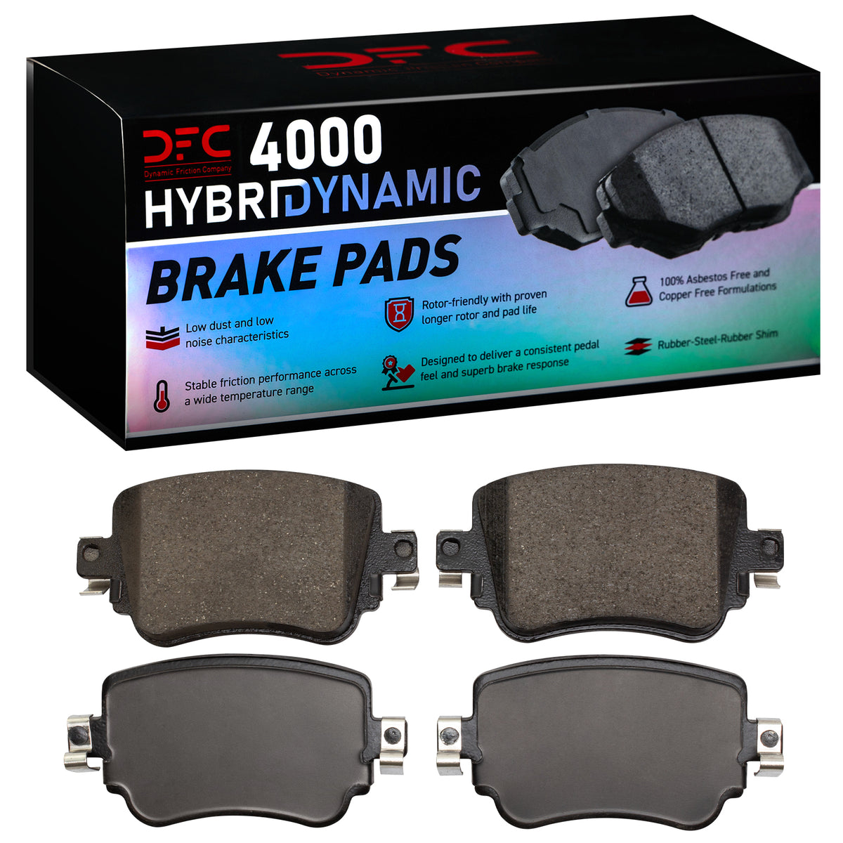 4000-1779-00 DFC 4000 HybriDynamic Brake Pads