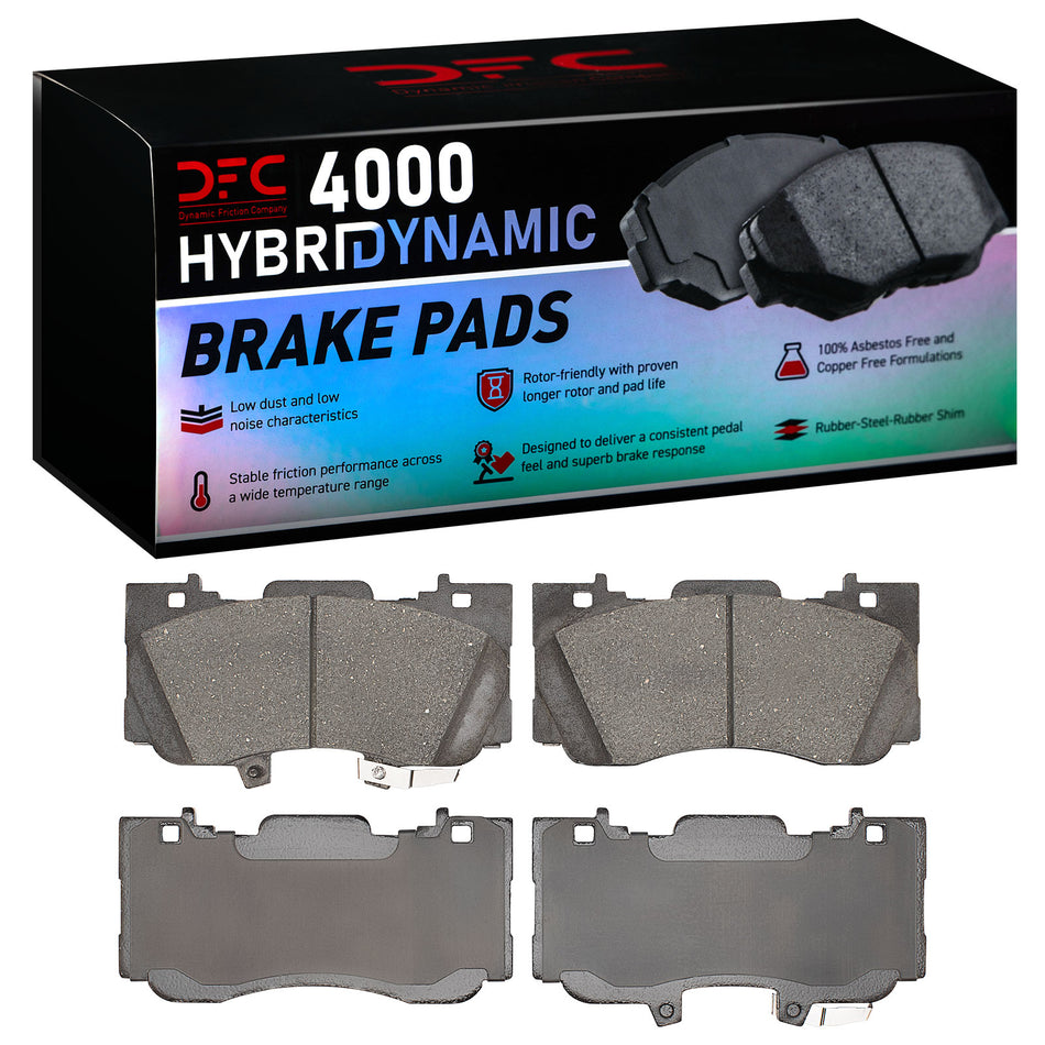 4000-1784-00 DFC 4000 HybriDynamic Brake Pads