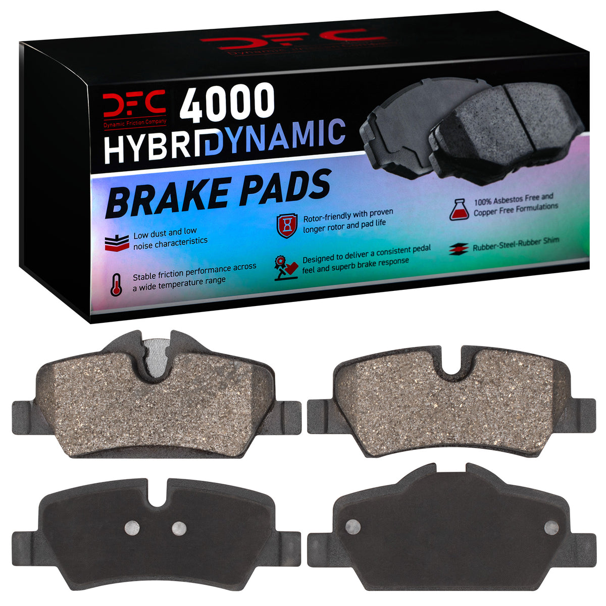 4000-1800-00 DFC 4000 HybriDynamic Brake Pads