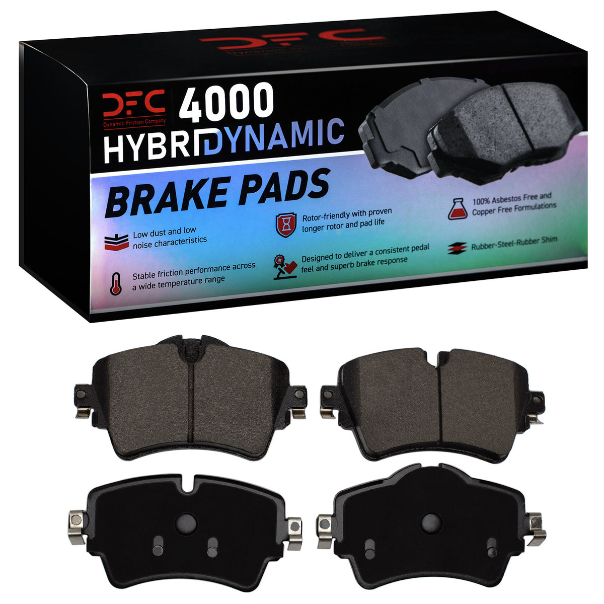 4000-1801-00 DFC 4000 HybriDynamic Brake Pads
