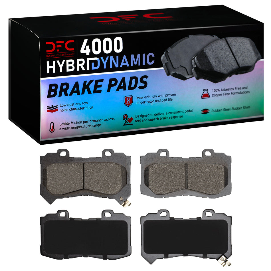 4000-1802-00 DFC 4000 HybriDynamic Brake Pads