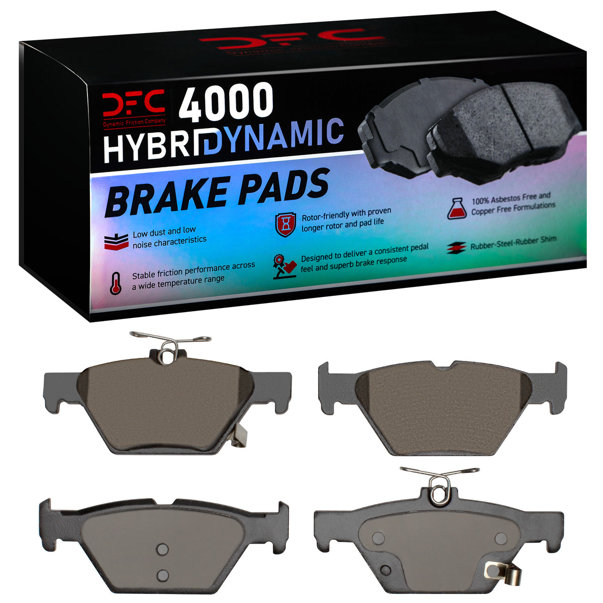 4000-1808-00 DFC 4000 HybriDynamic Brake Pads
