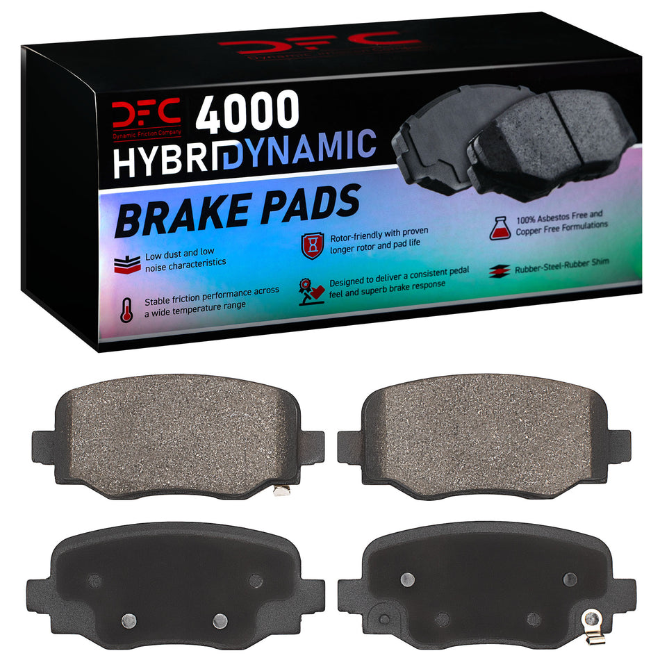 4000-1809-00 DFC 4000 HybriDynamic Brake Pads