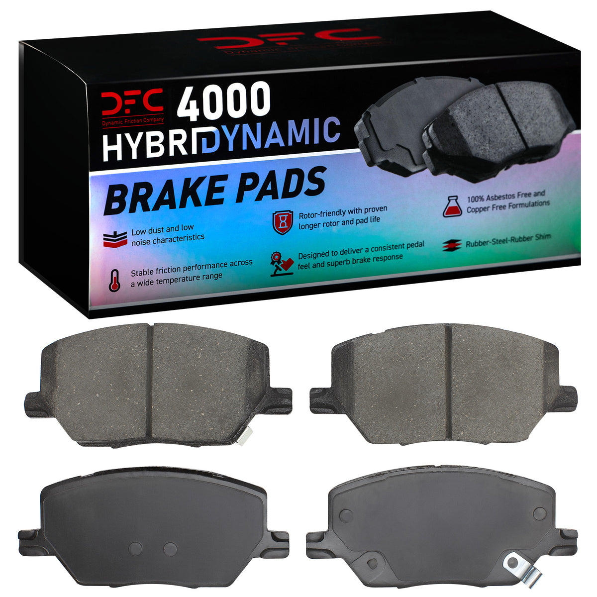 4000-1811-00 DFC 4000 HybriDynamic Brake Pads