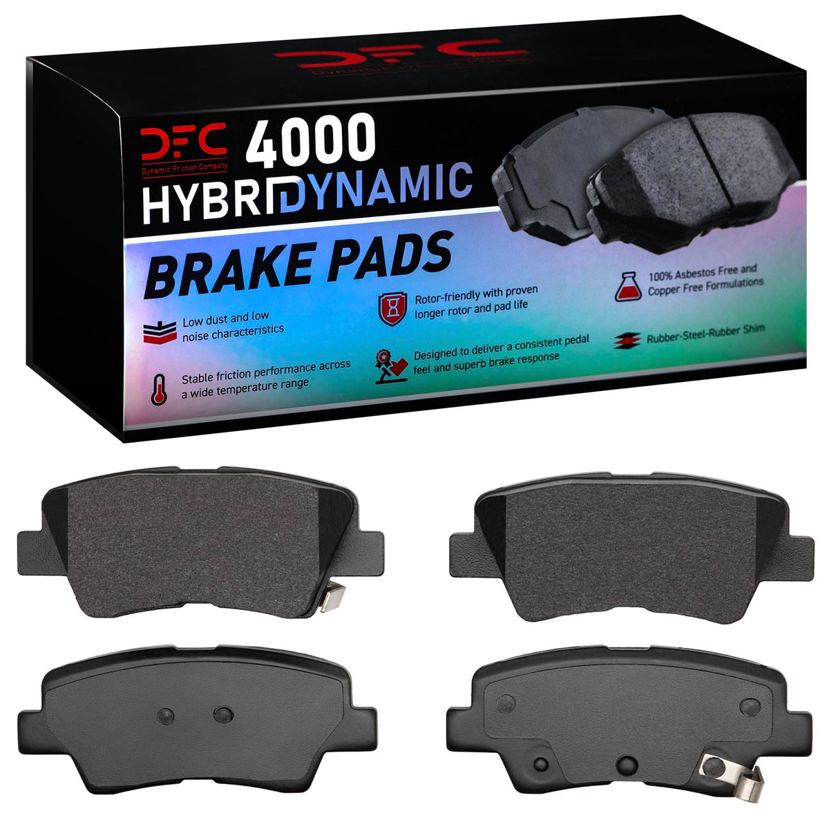 4000-1812-00 DFC 4000 HybriDynamic Brake Pads