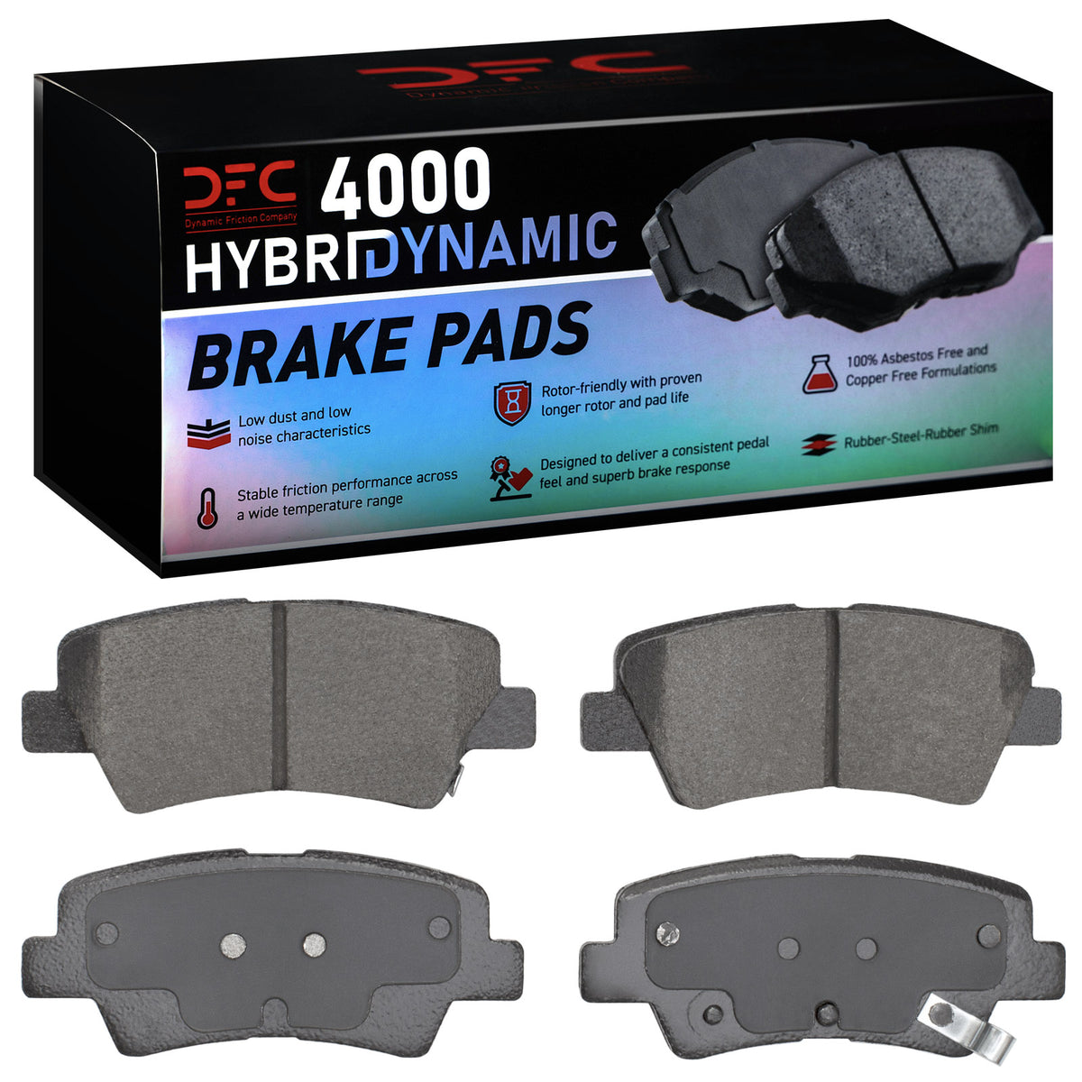 4000-1813-00 DFC 4000 HybriDynamic Brake Pads