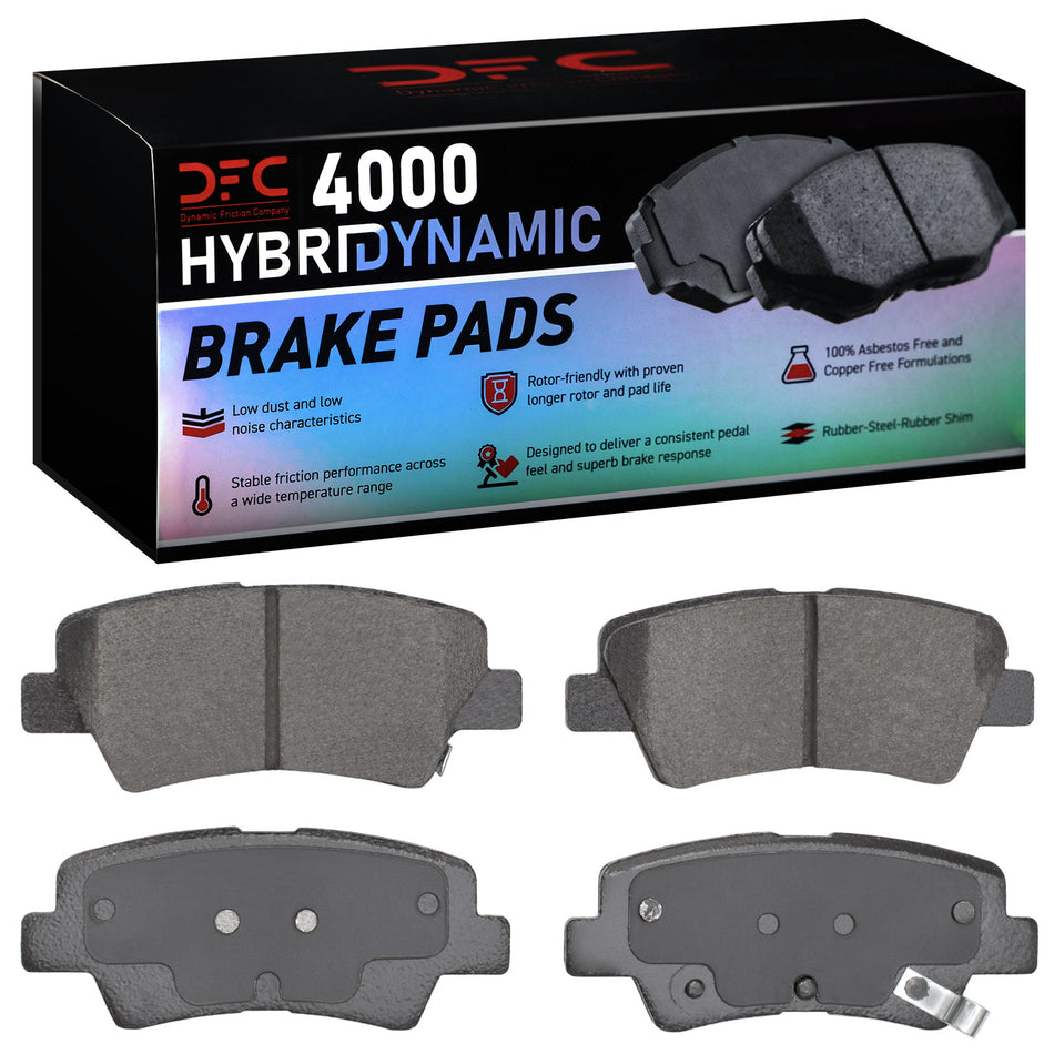 4000-1813-00 DFC 4000 HybriDynamic Brake Pads