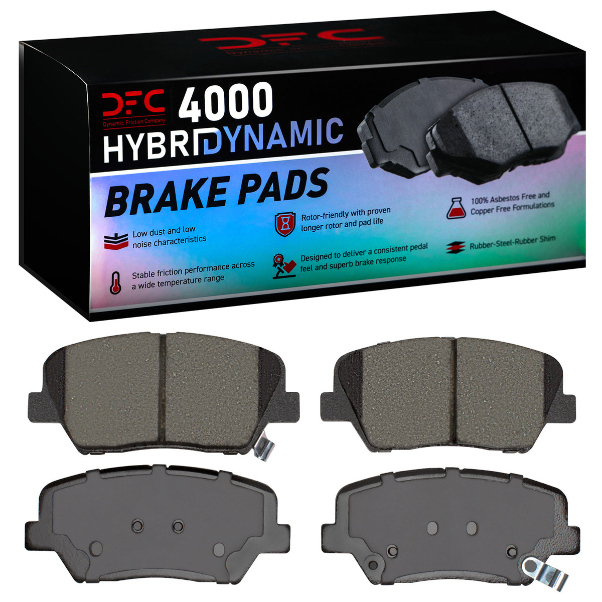 4000-1815-00 DFC 4000 HybriDynamic Brake Pads